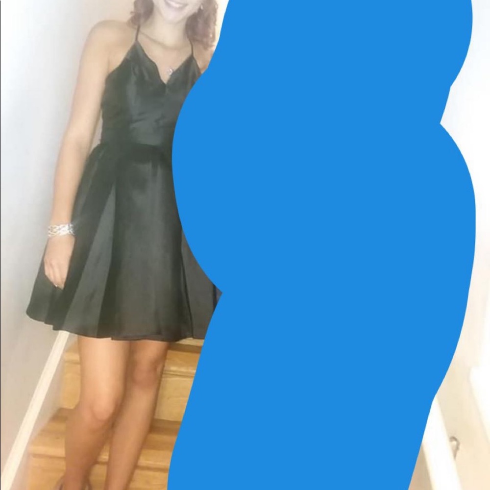 Black formal dress